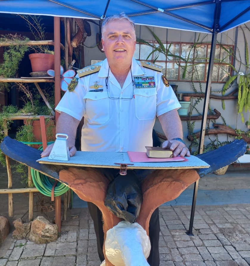 Wedding ceremony by Dr. Gerrit Rademeyer in Suurbraak